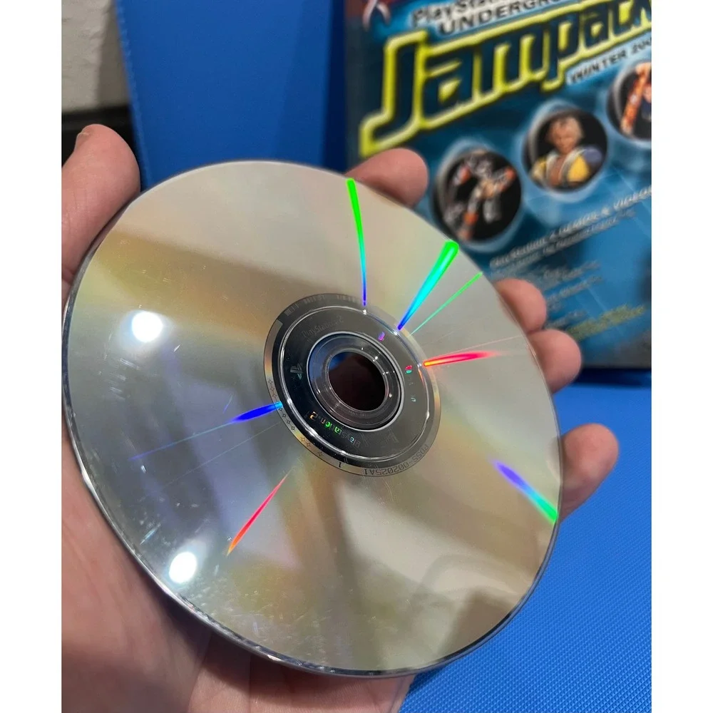 PlayStation Underground Jampack Winter 2001 PS2 Final Fantasy X Demo SCUS-97163